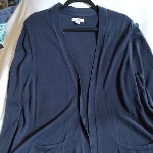 Navy Croft And Barrow Cardigan